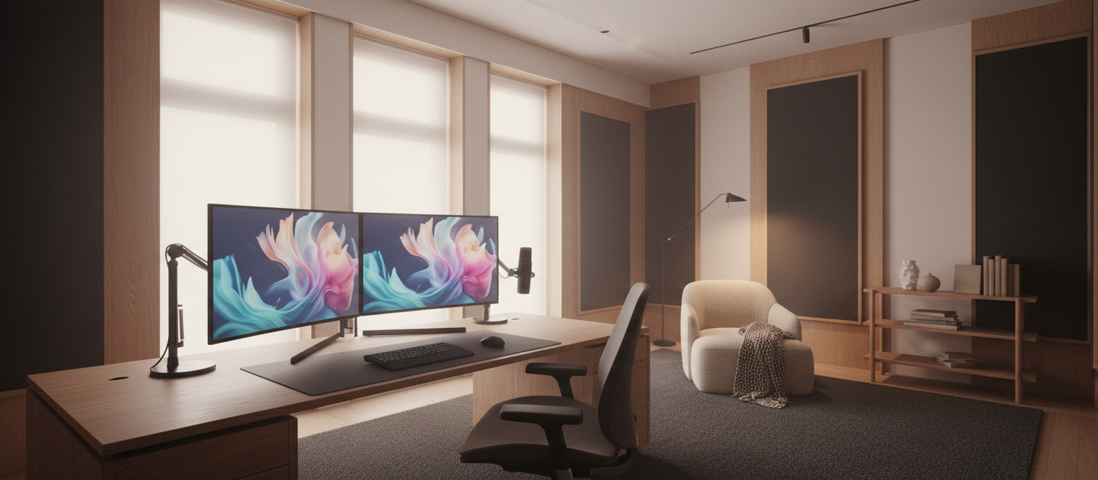 Riservatezza Totale: Il Vostro Spazio Creativo Inviolabile - Illustration