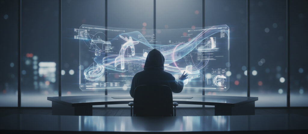 Privat ateljé för Art Directors - En futuristisk arbetsplats med fokus på en skyddad kreativ vision - Picnosia.