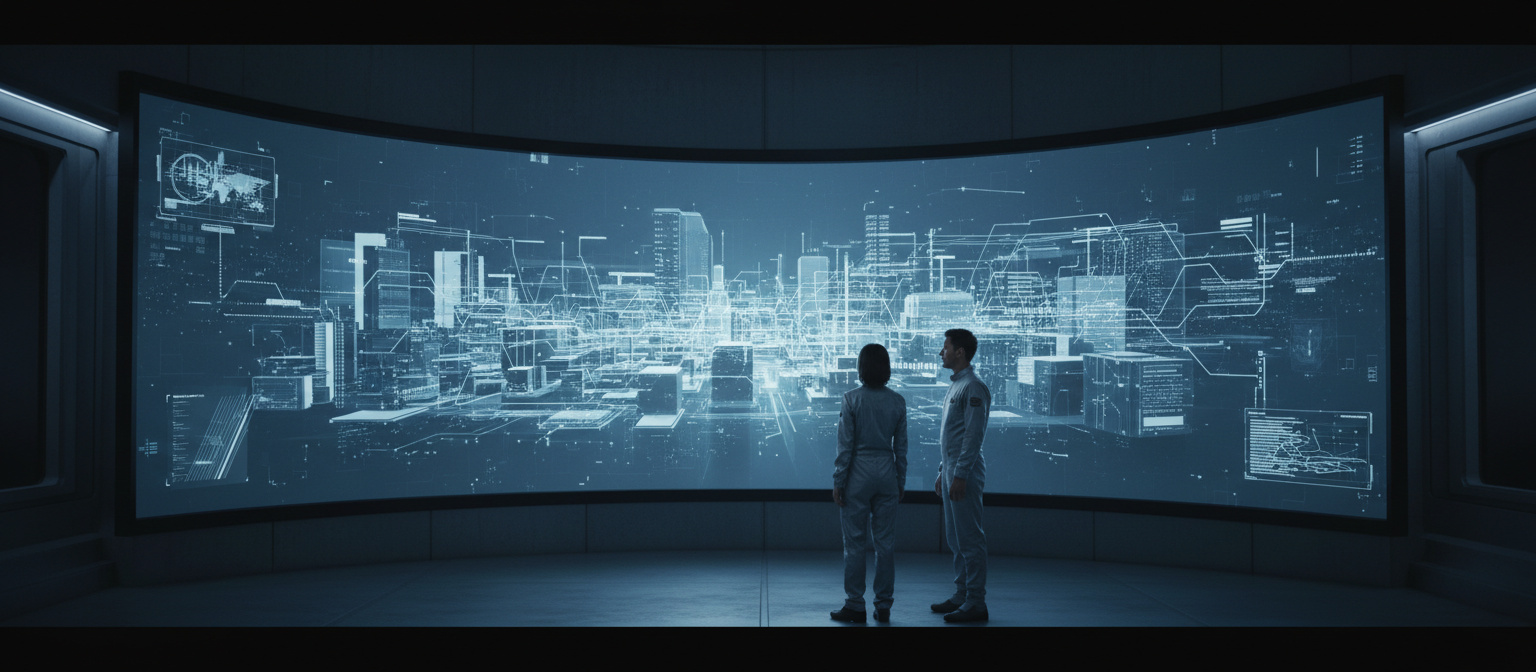 Hoge Getrouwheid en Geïntegreerde Modellen: Visie Perfect Uitgevoerd - Illustration