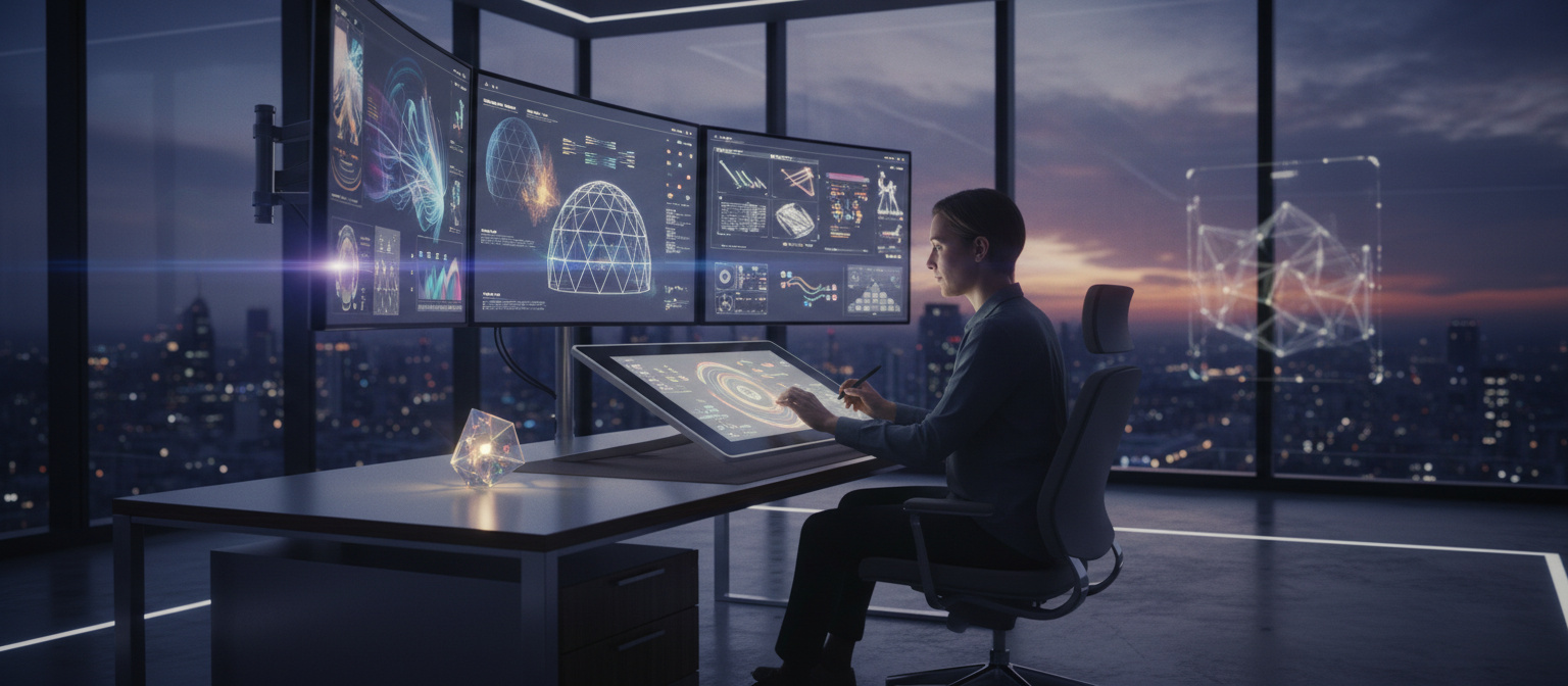 La Visión Creativa sin Límites: Su Estudio Privado con Picnosia - Illustration