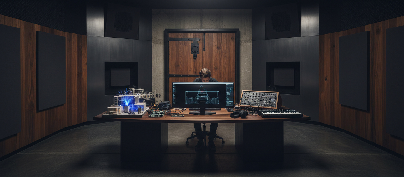 Het Privé Atelier: Volledige Vertrouwelijkheid en Eigendom - Illustration