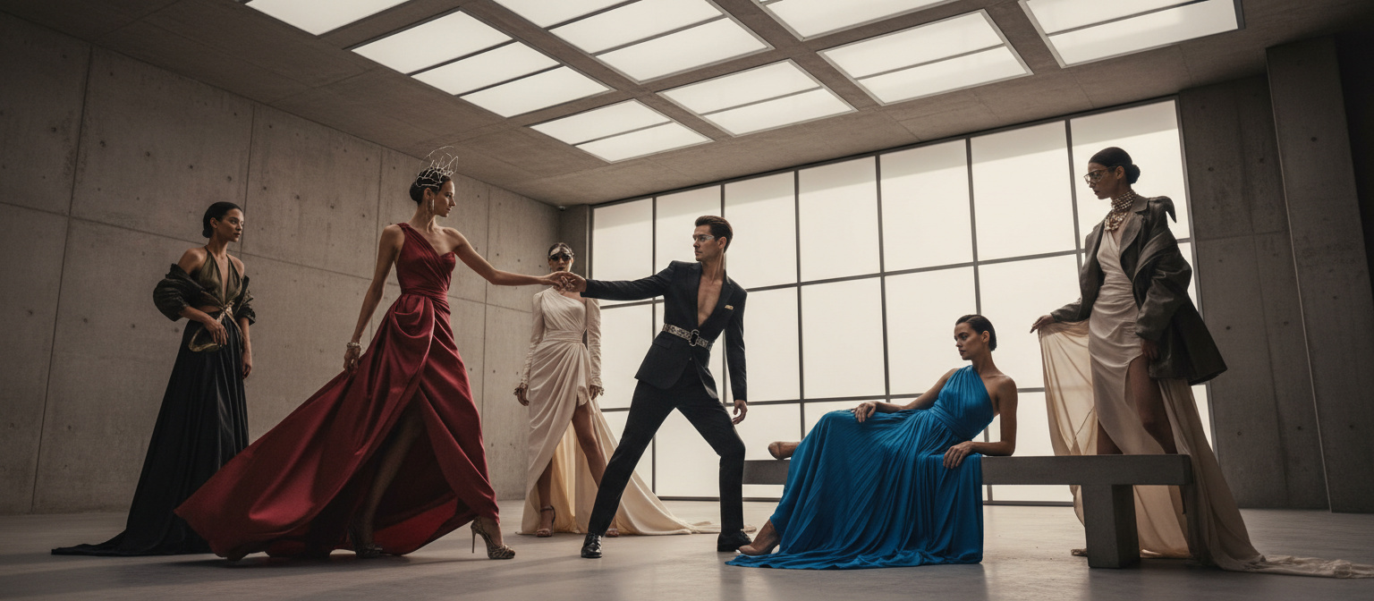 Exzellenz für Modefotografen und Digitale Kampagnen: Die Multi-Modell-Strategie - Illustration