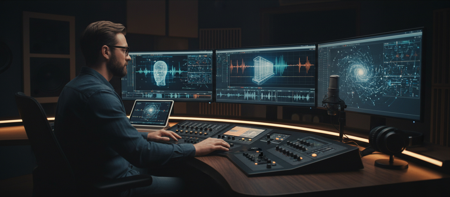 <strong>Hög Fidelitet</strong> och multi-modell tillgång för studiokvalitet - Illustration