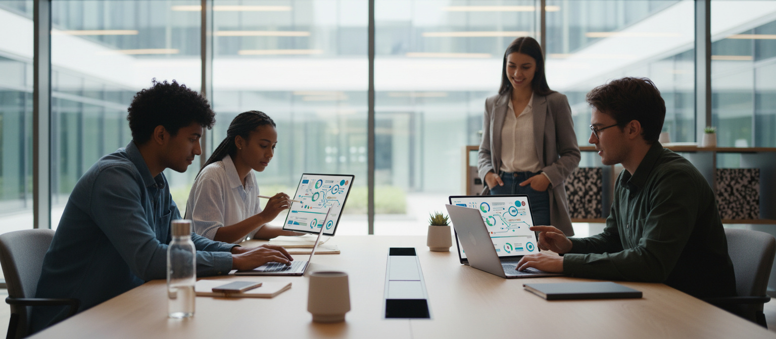 Optimer Dit Workflow: En Samlet Platform for Studiekvalitet - Illustration