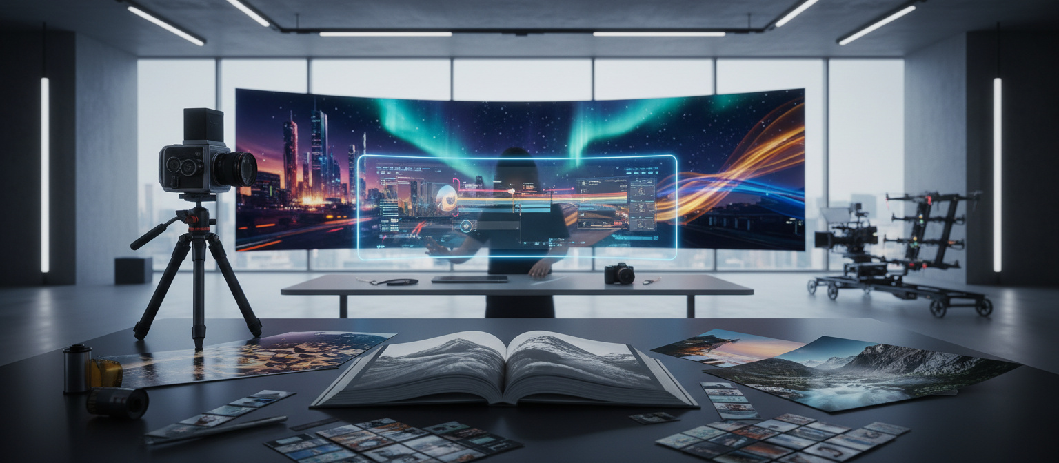Udvid Dine Visuelle Horisonter: Fra Stillbilleder til Dynamisk Indhold - Illustration