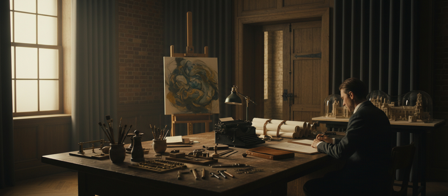 Ditt Privat Atelier og Total Konfidensialitet: Sikring av Kreativ Integritet - Illustration