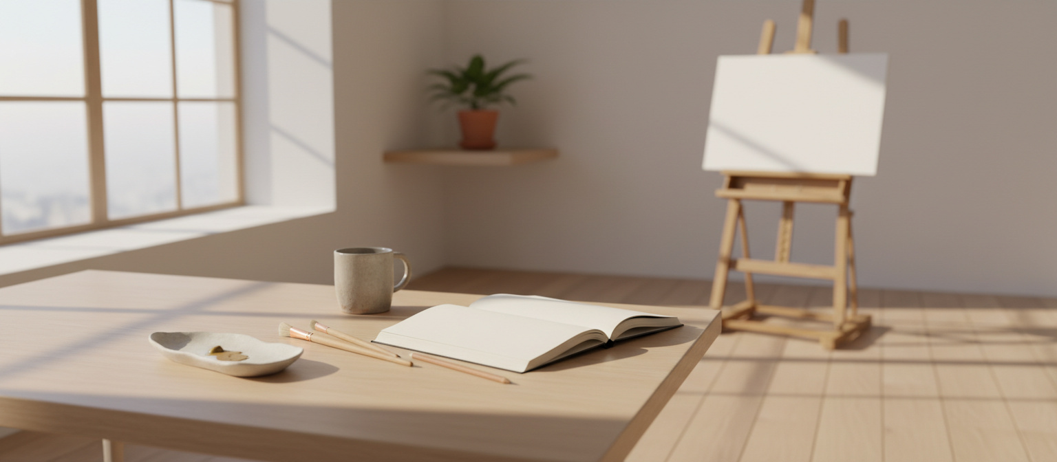 Introduksjon: Kreativ Enkelhet i Ditt Private Atelier - Illustration