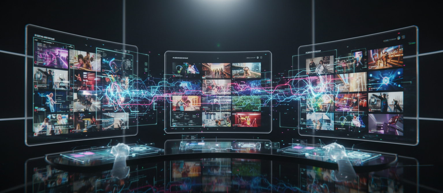 Optimaliser AI-Video for Engasjerende Sosiale Medie-Kampanjer - Illustration