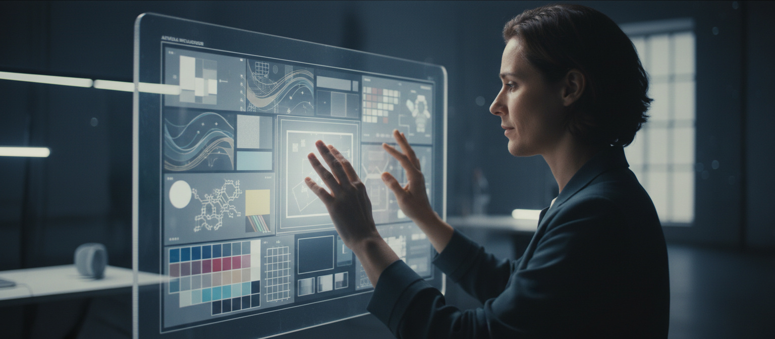 Konceptuell Design med AI: Skapa moodboards och idéer i Picnosias studio - Illustration