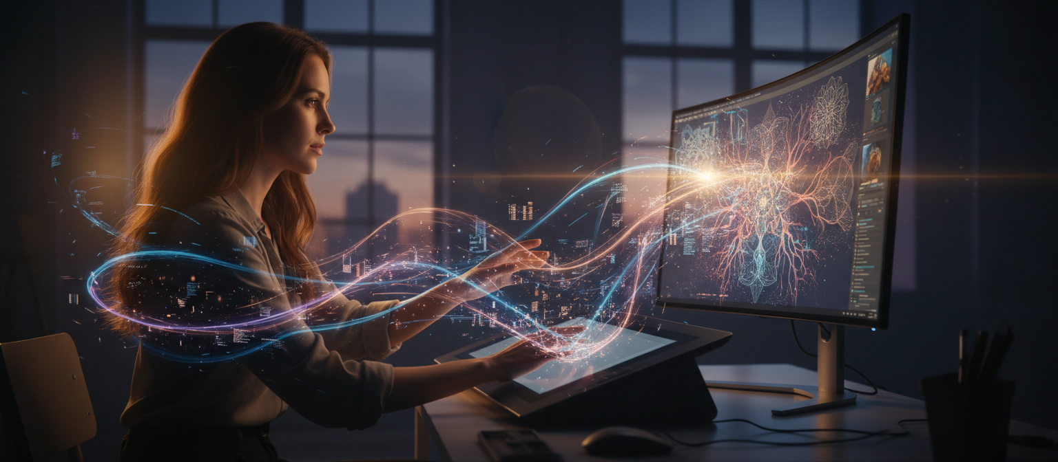 A Revolução Criativa da IA: Simplificando a Complexidade para Artistas Visuais - Illustration