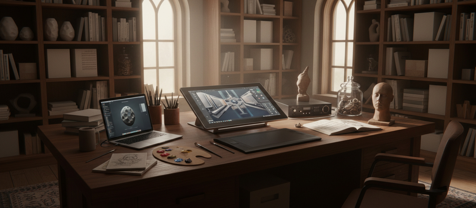 Mutlak Gizlilik: Yaratıcı Varlıklarınızın Özel Atölyesi - Illustration