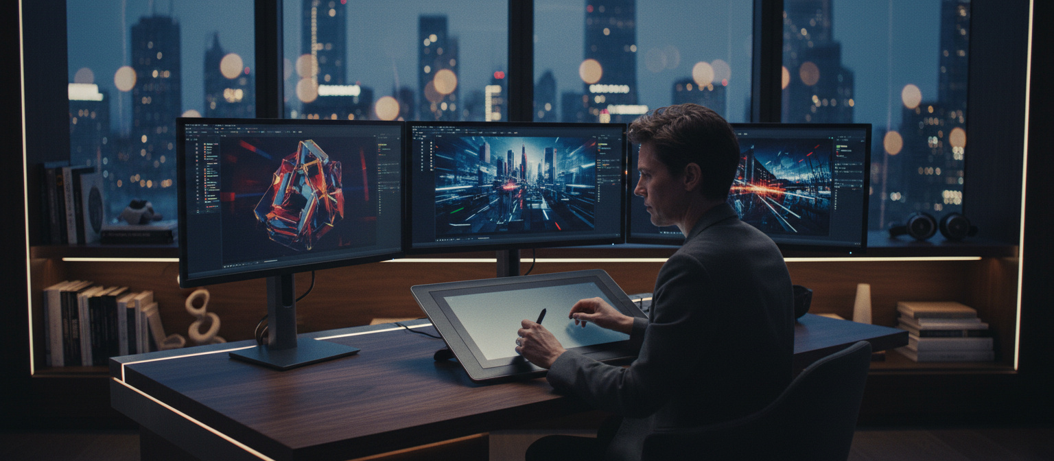 Picnosia: Dit Private Atelier for Visuel Innovation - Illustration