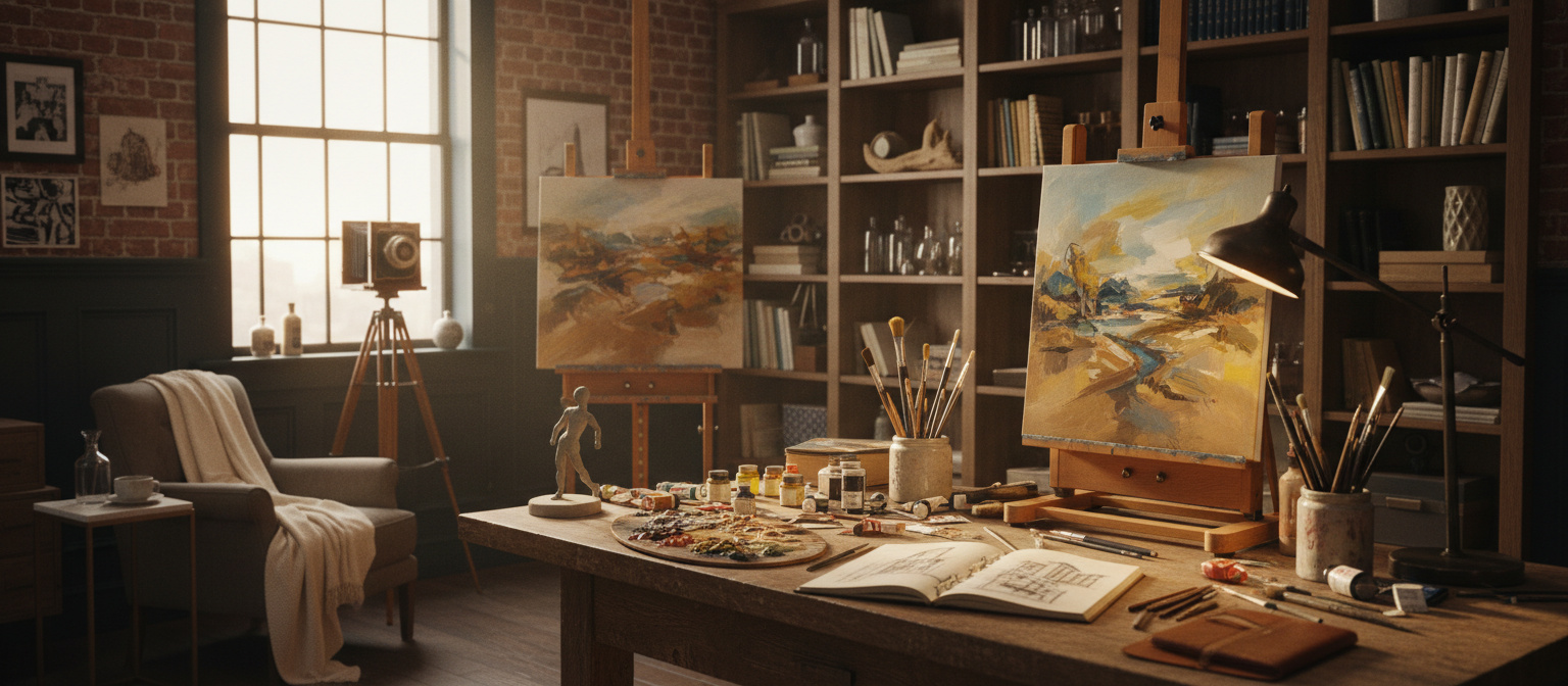 Picnosia: Dit Private Atelier for Visuel Skabelse - Illustration