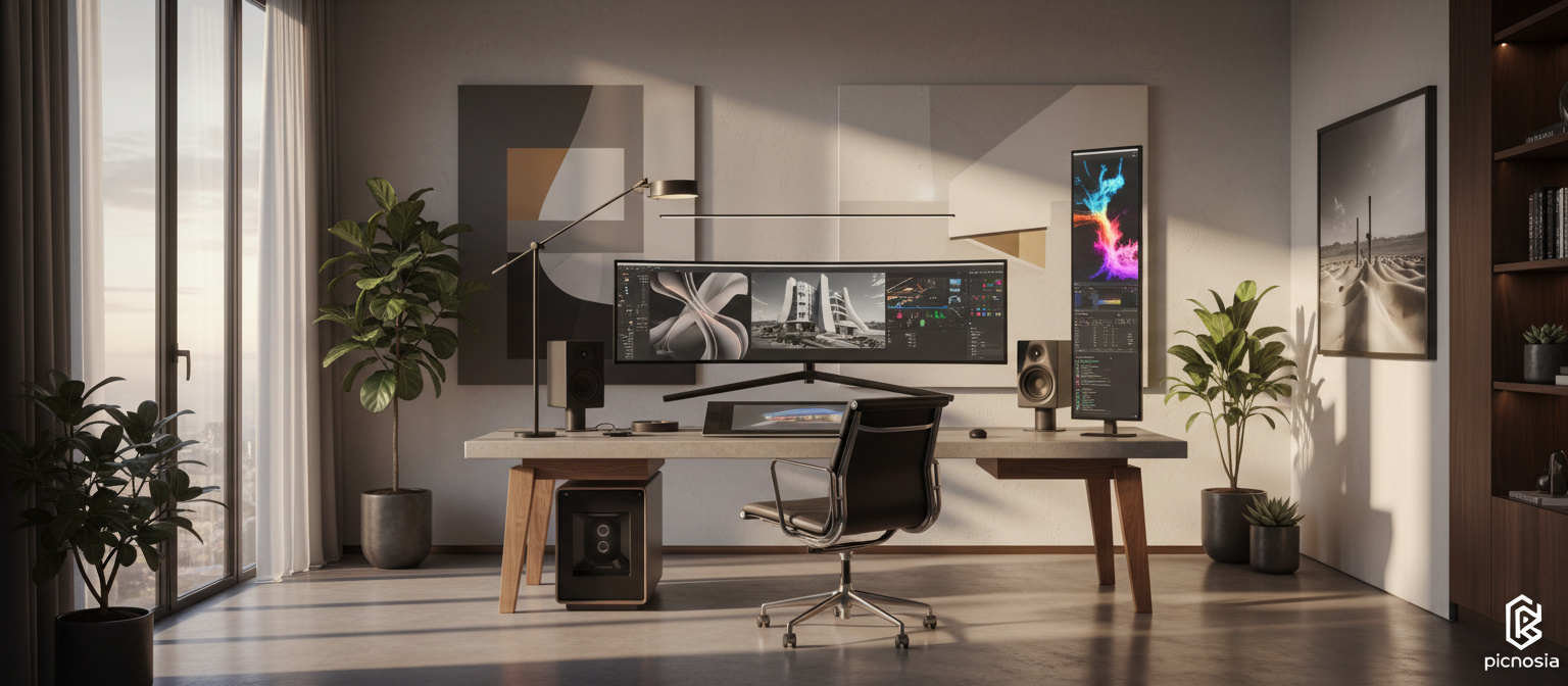 Picnosia: Dit Private Atelier for Professionel Visuel Skabelse - Illustration