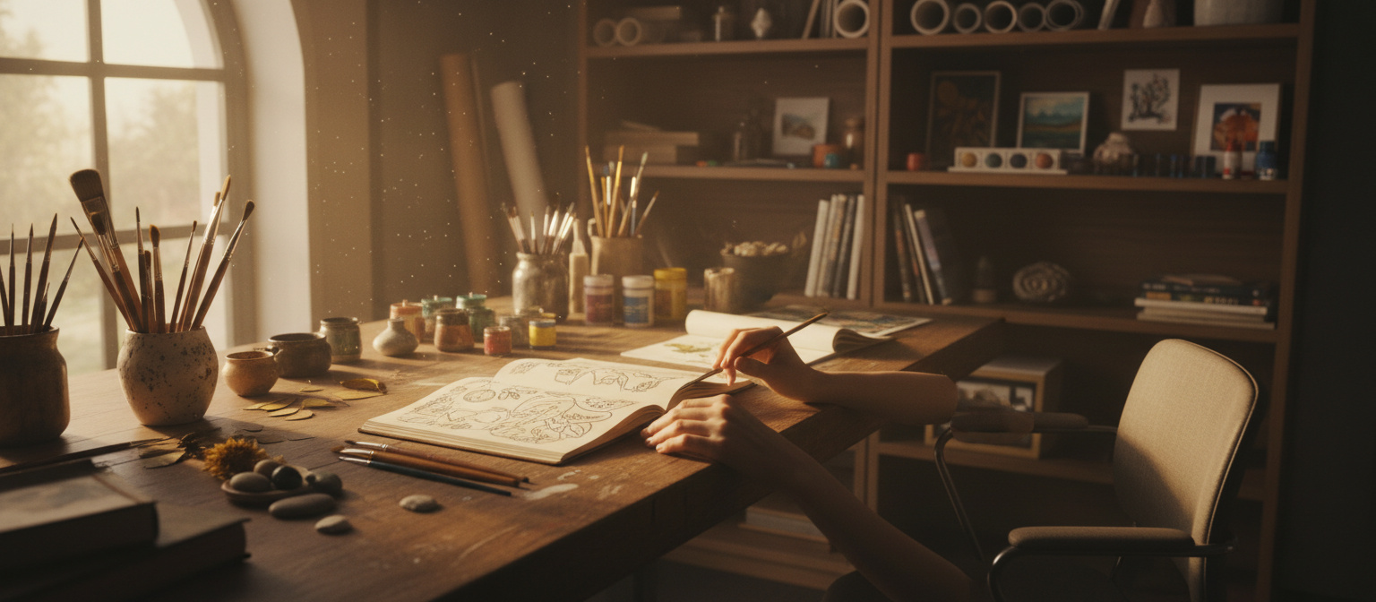 Picnosia: Yaratıcılığınızı Özgürleştiren Özel Atölyeniz - Illustration