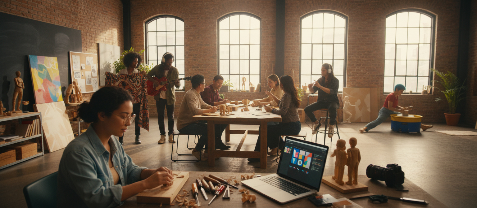 Picnosia in Action: Empowering Diverse Creative Industries - Illustration